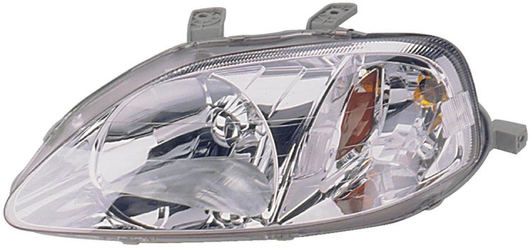 1590504 Headlight Assembly; Honda Civic 1999-2000