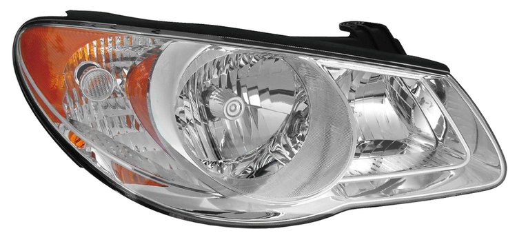 1592046 Headlight Assembly; Hyundai Elantra 2007-2010