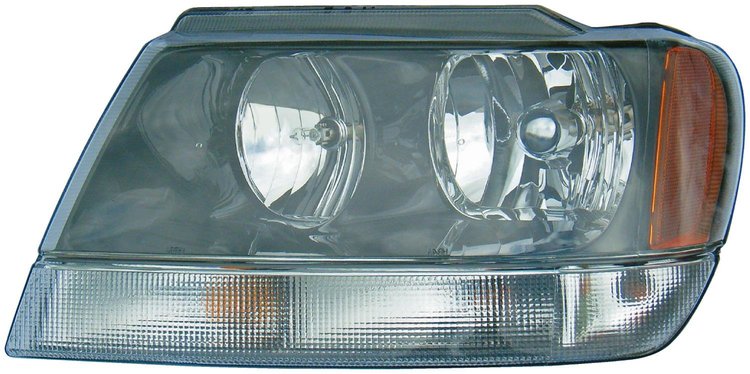 1592104 Headlight Assembly; Jeep Grand Cherokee 2003-2005