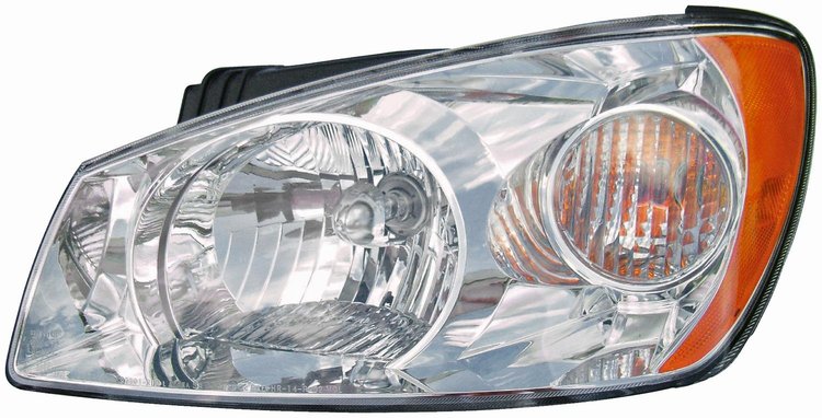 1592218 Headlight Assembly; Kia Spectra 2004-2006