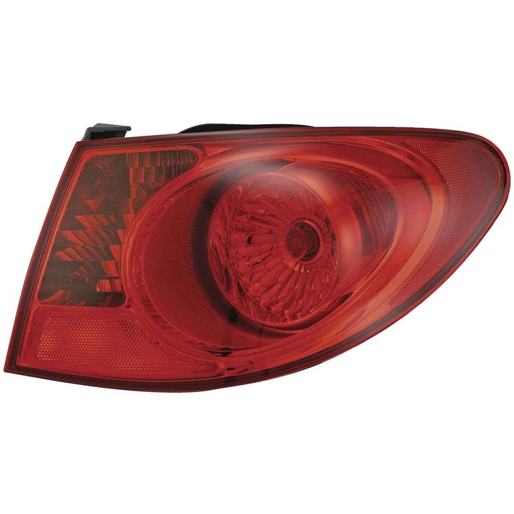 1611543 Tail Light Assembly; Hyundai Elantra 2007-2010