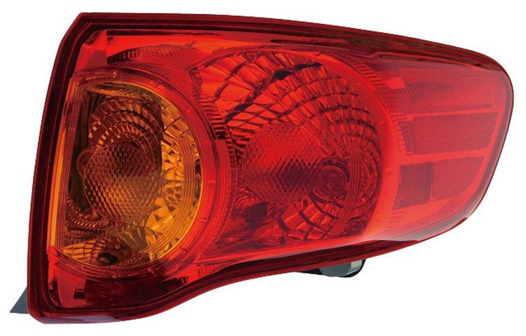 1611649 Tail Light Assembly; Toyota Corolla 2009-2010