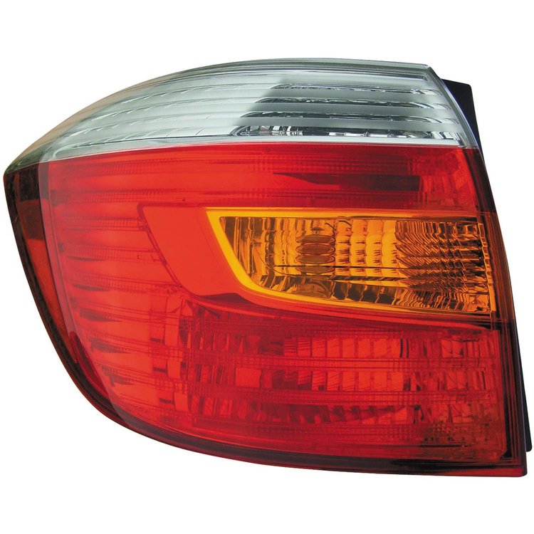 1611651 Tail Light Assembly; Toyota Highlander 2008-2010