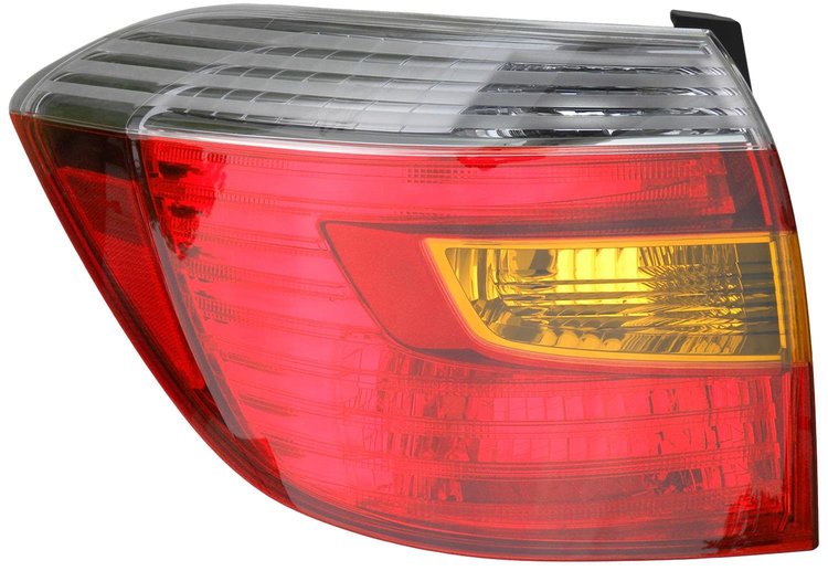 1611652 Tail Light Assembly; Toyota Highlander 2008-2010