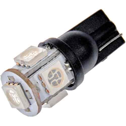 194B-SMD 194 Blue 5050smd 5led Bulb; Multi-Vehicle Application