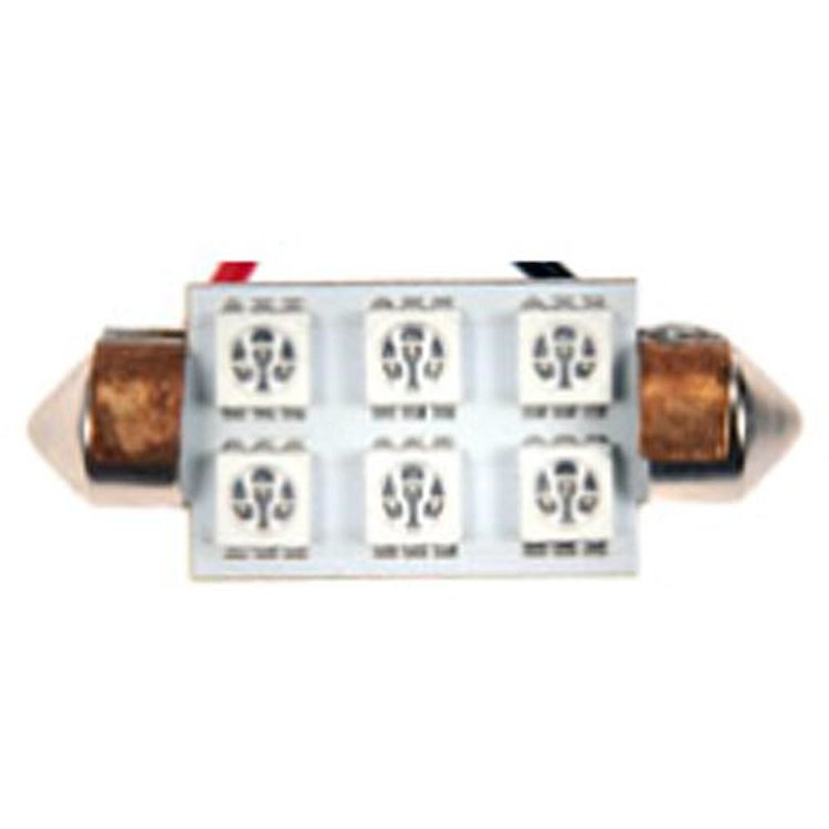 212G-SMD 212 Green 5050smd 6 LED Bulb; Multi-Vehicle Application