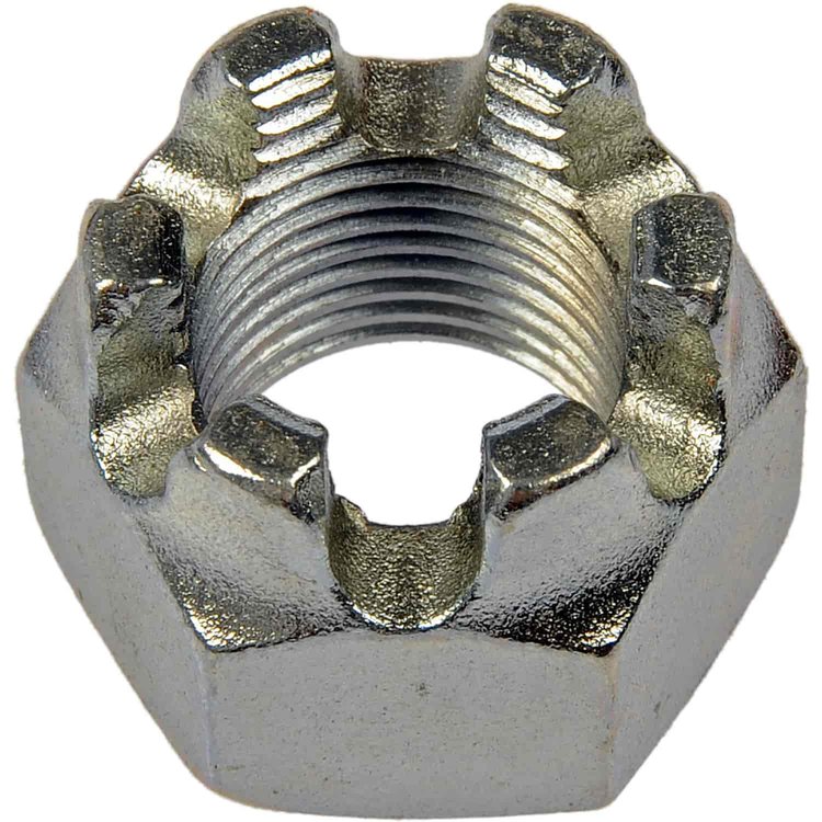 220-016 Hex Nut-Castellated-Thread Size 5/8-18, Height 15/16 in.; Grade D