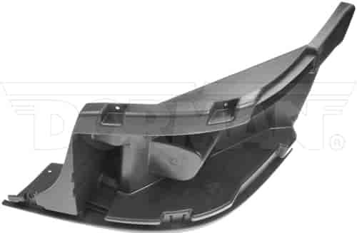 242-5272 Bumper Reinforcement, Left Hand, Without Fog Light Holes; 2008-2016 Freightliner Cascadia