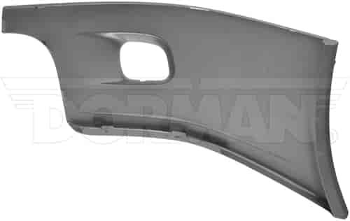 242-5278 Bumper - End Cover, Left Hand, with Fog Light Holes; 2008-2018 Freightliner Cascadia
