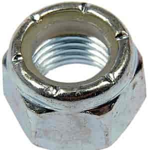251-013 Hex Lock Nuts with Nylon Ring-Grade 2- Thread Size 7/16-20 in.