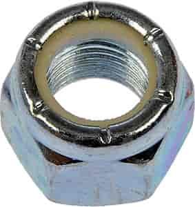 251-014 Hex Lock Nuts with Nylon Ring-Grade 2- Thread Size 1/2-20 in.