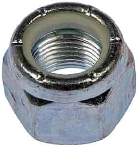 251-016 Hex Nut-Nylon Ring-Grade 2-Thread Size 5/8-18, Height 15/16 in.