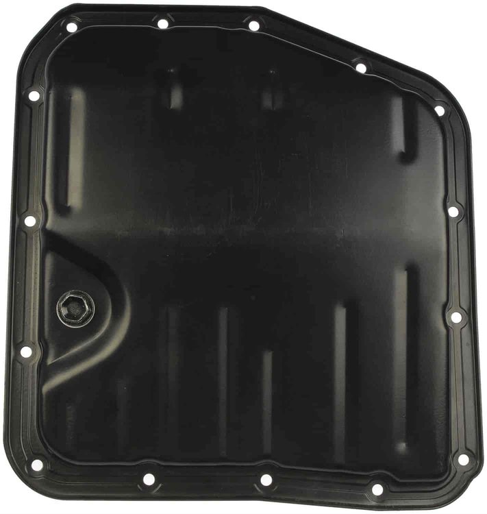 Transmission Pan With Drain Plug
