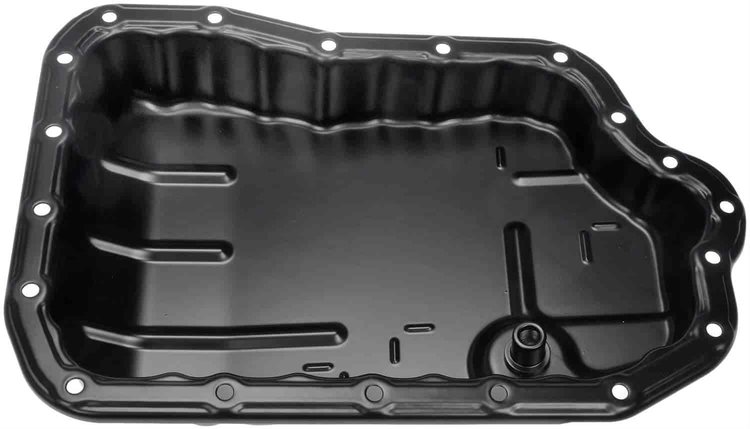 Transmission Pan With Drain Plug