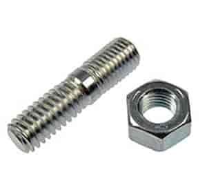 Double-Ended Stud End 1: 5/16"-18 x 3/8"