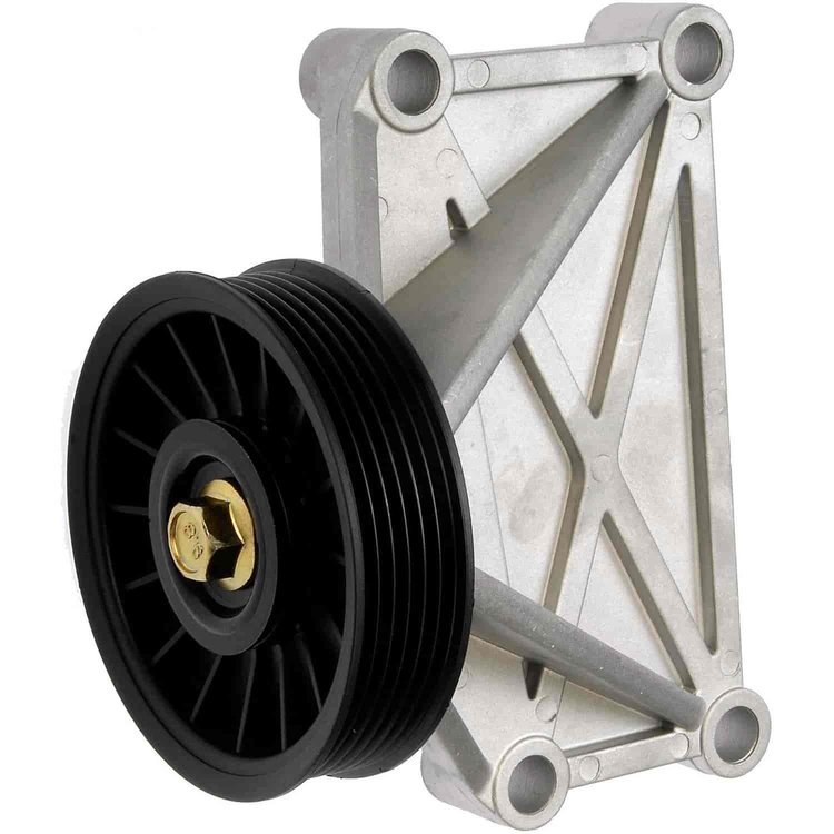 34240 Air Conditioning Bypass Pulley; 2004-2007 Buick, 2002-2007 Chevrolet, 2002-2007 GMC, 2002-2004 Oldsmobile, 2005-2007 Saab