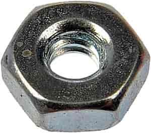 350-003 Hex Nut-Machine Screw-Grade 2- Thread Size 4-40, Height 3/32 in.