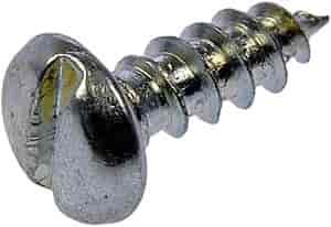 355-063 Sheet Metal Screw-Slotted Pan Head- No. 6 x 3/8 in.; Zinc