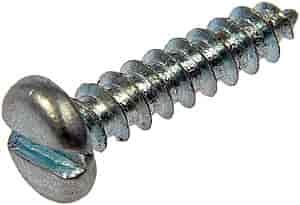355-064 Sheet Metal Screw-Slotted Pan Head- No. 6 x 5/8 in.; Zinc