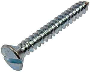 355-084 Sheet Metal Screw-Slotted Oval Head-No. 8 x 1 in.; 1.25 in