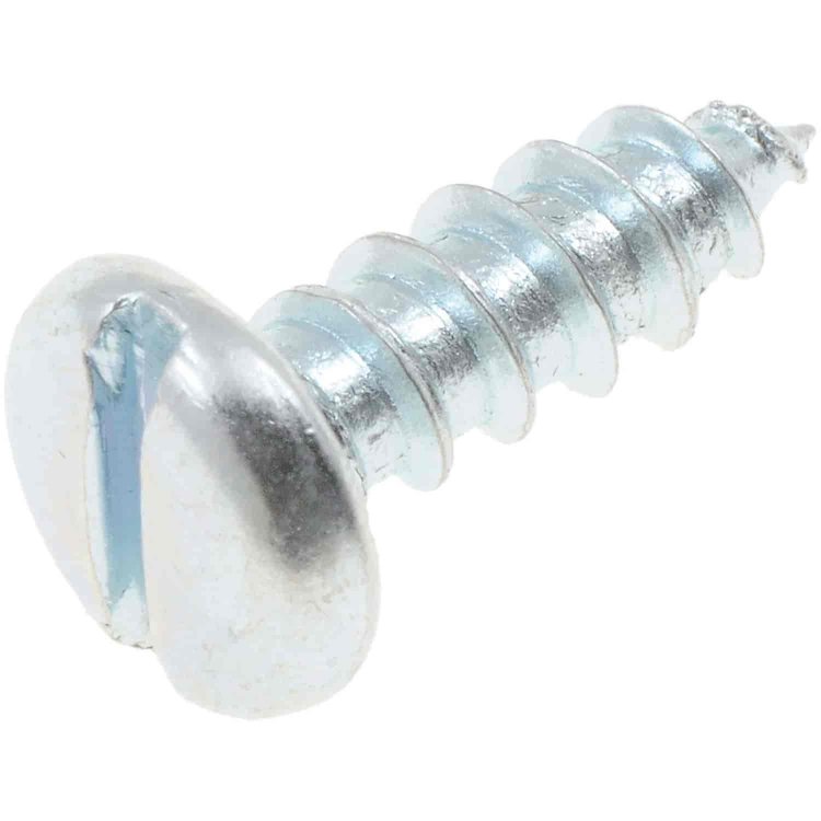 355-211 Sheet Metal Screw-Slotted Pan Head- No. 14 x 3/4 in.; Zinc