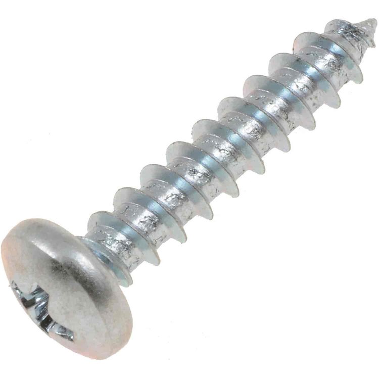 360-107 Sheet Metal Screw-Phillips Pan Head-No. 10 x 1 in.; Zinc