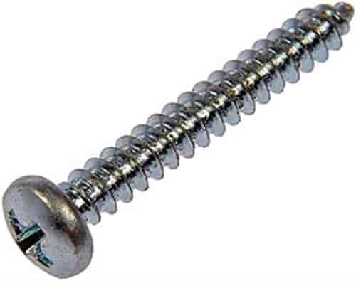 360-207 Sheet Metal Screw-Phillips Pan Head-No. 6 x 1 in.; Zinc