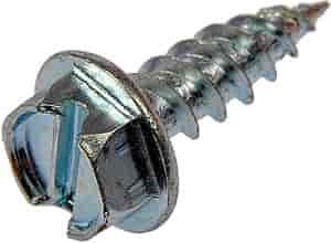 365-165 Sheet Metal Screw-Hex Washer Head Head-No. 6 x 1/2 in.; Zinc