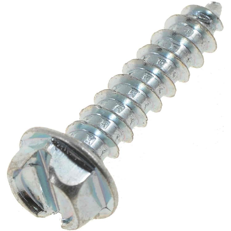 365-191 Sheet Metal Screw-Hex Washer Head Head-No. 8 x 3/4 in.; Zinc