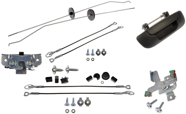 Tailgate Hardware Rebuild Kit for Select 2002-2009 Dodge Ram 1500/2500/3500 Trucks