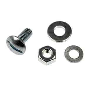 395-005 License Plate Fasteners- 1/4-20 x 5/8 in.
