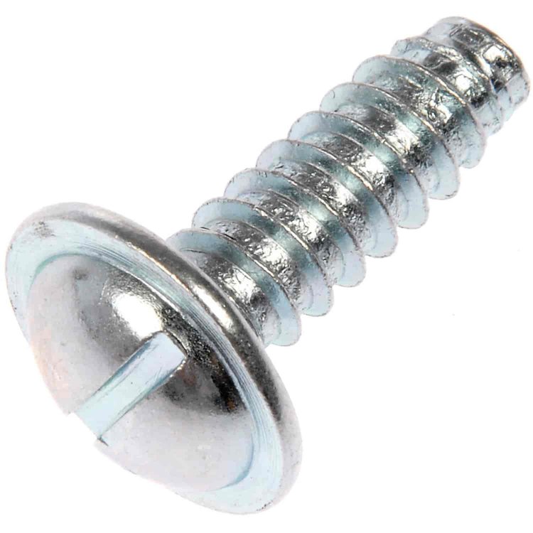 395-012 License Plate Fasteners- 1/4 x 3/4 in.