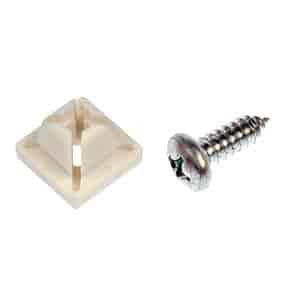 395-040 License Plate Fasteners- 1/4 x 3/4 in.