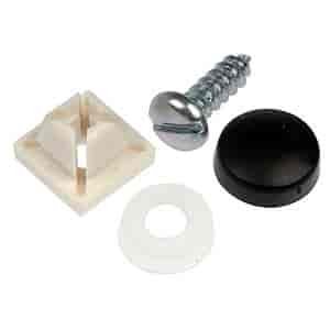 395-070 License Plate Fasteners- No. 12 x 3/4 in.