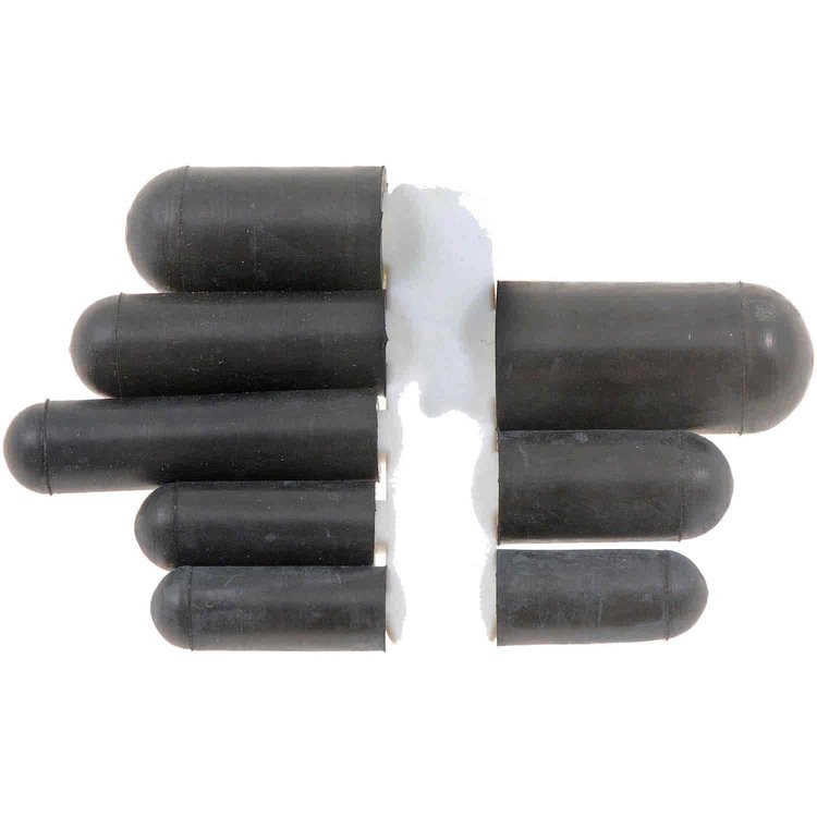 Vacuum Cap Assortment Black