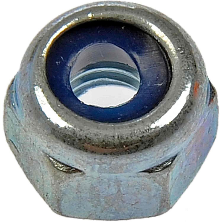 432-004 Hex Lock Nuts with Nylon Ring-Class 8- Thread Size M4-.7, Height 4mm; M4-0.7