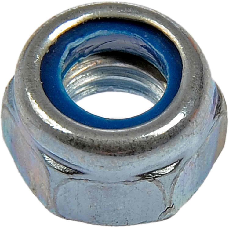 432-005 Hex Lock Nuts with Nylon Ring-Class 8- Thread Size M5-.8, Height 5mm; M5-0.8