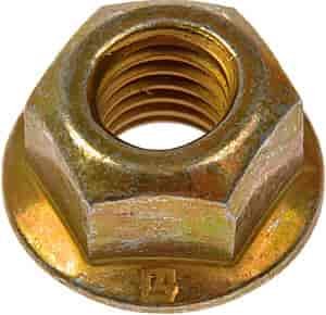 432-308 Torque Lock Flanged Nut-Class 10- Thread Size M8-1.25, Height 8.5mm; Class 10.9