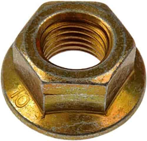 432-312 Torque Lock Flanged Nut-Class 10- Thread Size M12-1.75, Height 13mm