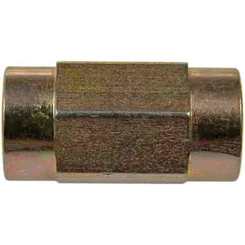 Brake Line Union 3/16" x 3/8"-24