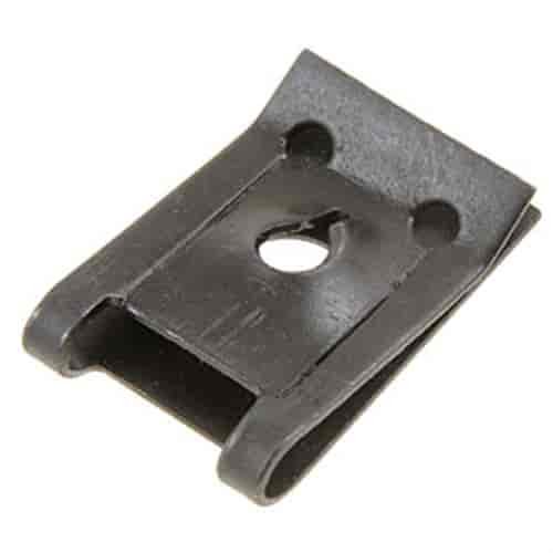 45406 Clip Nut - Wide Panel-No. 8 x 3/8 in, Panel Range .025 in - .125 in; Buick/Cadillac/Chevrolet/GMC/Oldsmobile/Pontiac