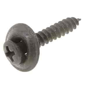 45587 Trim Screw - Black Sems Head - 8-18 x 1 in.; Zinc