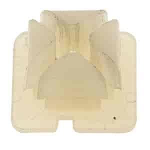 45834 Nylon Nut - No. 8 x .325 in. Square x 1/2 in. Square; #8 x .325 x .500