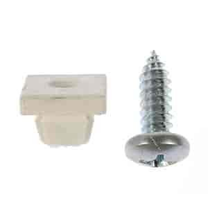 45952 License Plate Fasteners- 1/4 in. x 3/4 in.