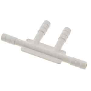 4-way Vacuum Tee Diameter: 3/16"