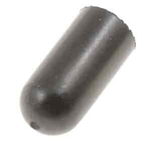 47393 1/4 in. Rubber Black Vacuum Cap