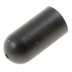 47395 3/8 in. Rubber Black Vacuum Cap