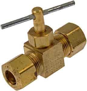 BRASS NEEDLE VALVE 5/16
