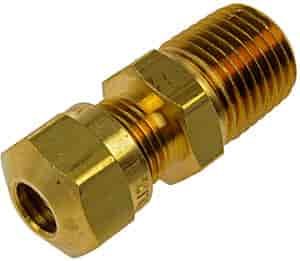 BRASS MALE CONN 1/4