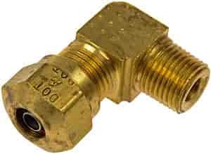 BRASS UNION ELBOW 1/4